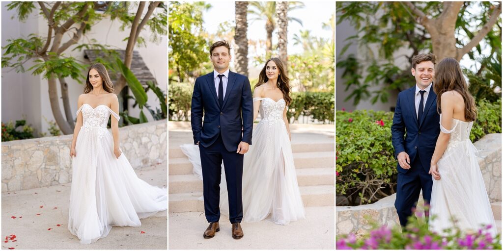 Bride & Groom first look at Esperanza